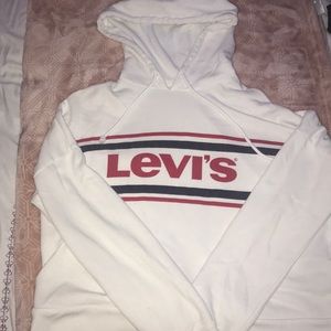 Levi’s white hoodie